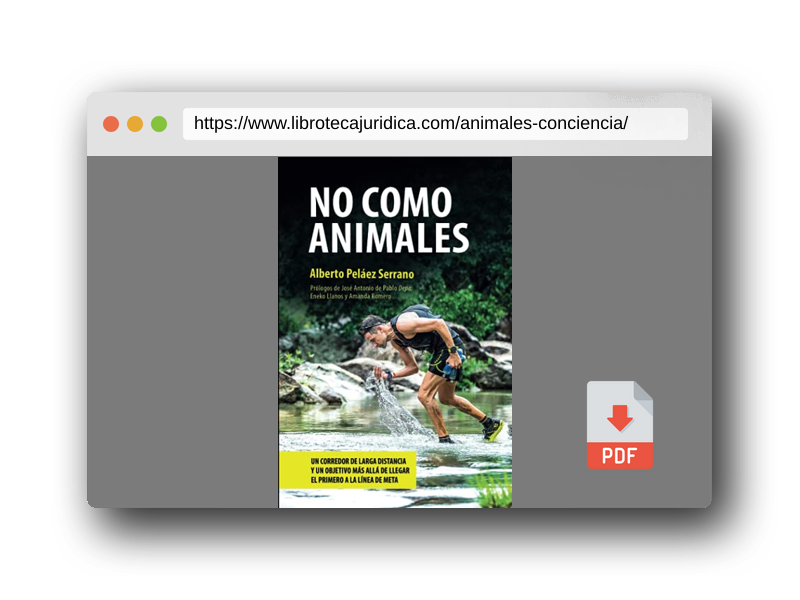 Vista previa del PDF del libro No como Animales: 5 (Conciencia)