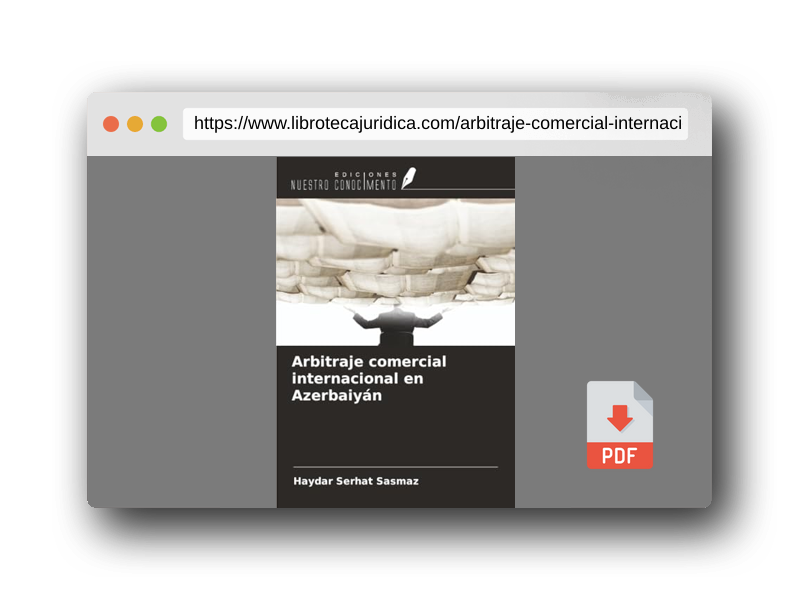Vista previa del PDF del libro Arbitraje comercial internacional en Azerbaiyán