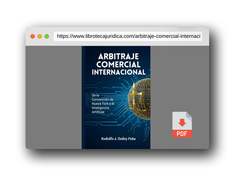 Vista previa del PDF del libro ARBITRAJE COMERCIAL INTERNACIONAL