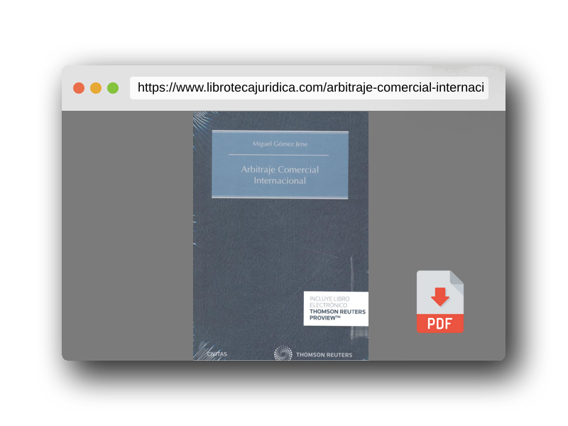 Vista previa del PDF del libro Arbitraje comercial internacional (Tratados y Manuales de Derecho)