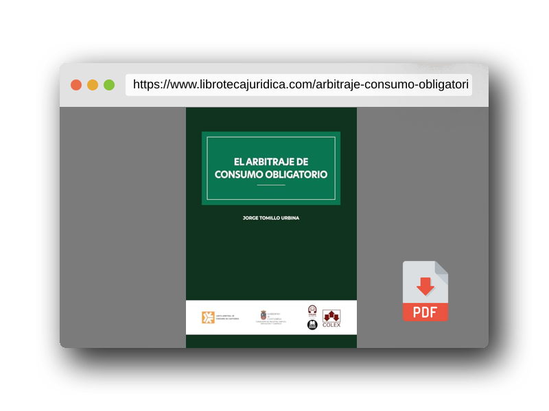Vista previa del PDF del libro El arbitraje de consumo obligatorio (monografico)
