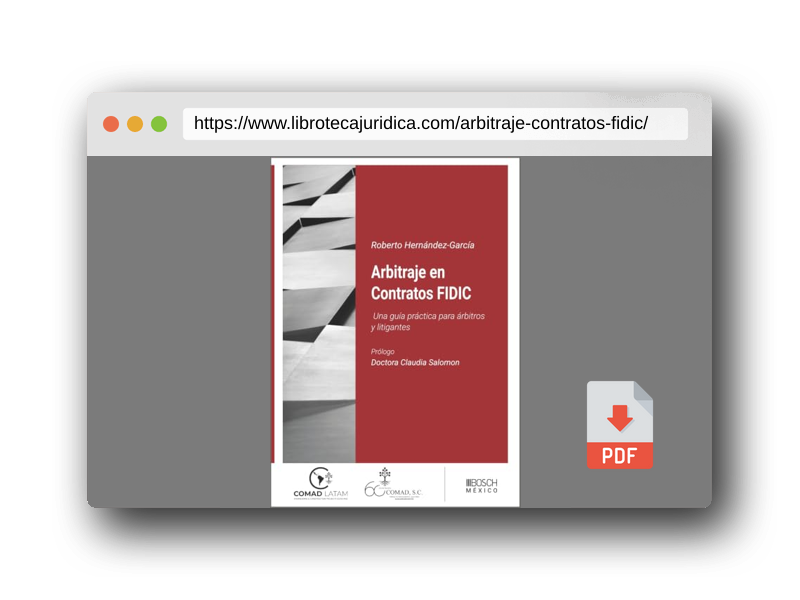 Vista previa del PDF del libro Arbitraje en Contratos FIDIC