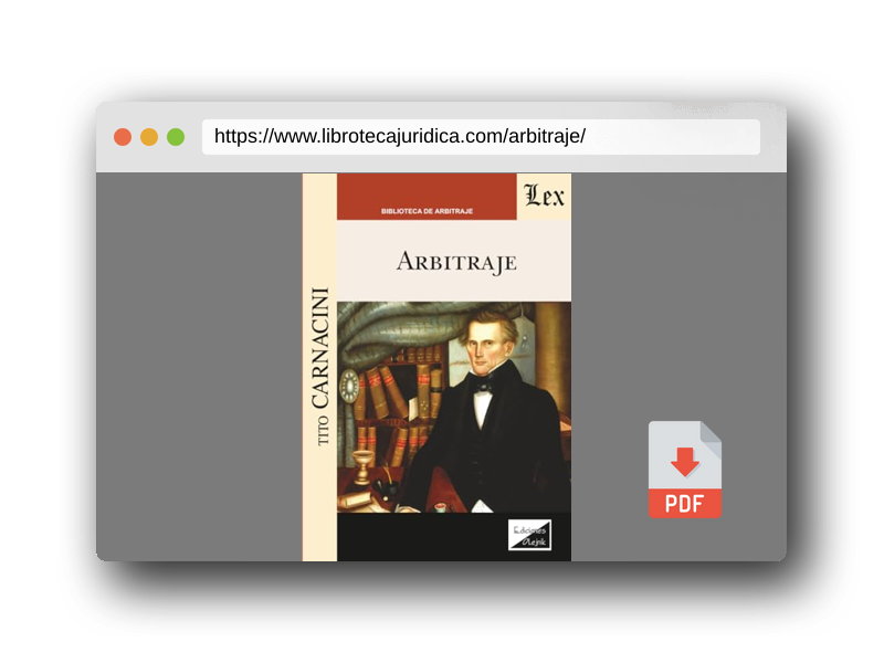Vista previa del PDF del libro Arbitraje