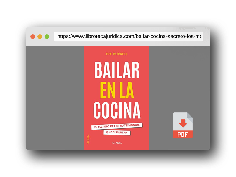 Vista previa del PDF del libro Bailar en la cocina. El secreto de los matrimonios que disfrutan: 934 (dBolsillo)