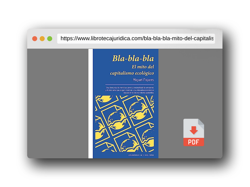 Vista previa del PDF del libro Bla-bla-bla. El mito del capitalismo ecológico: 20 (CICLOGENESIS)