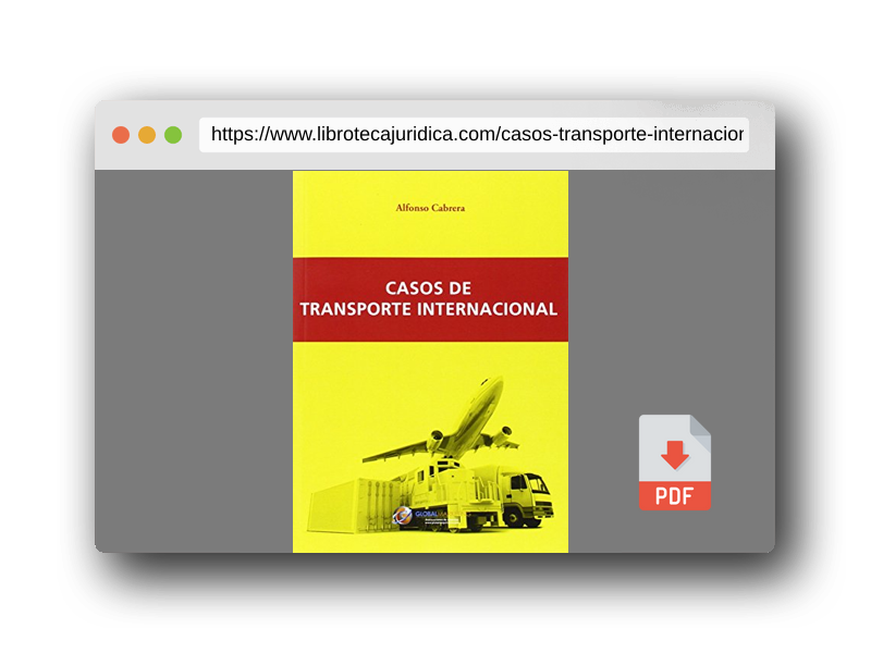 Vista previa del PDF del libro Casos De Transporte Internacional (ECONOMIA)