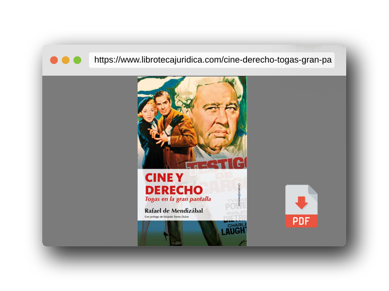 Vista previa del PDF del libro Cine y Derecho: Togas en la gran pantalla