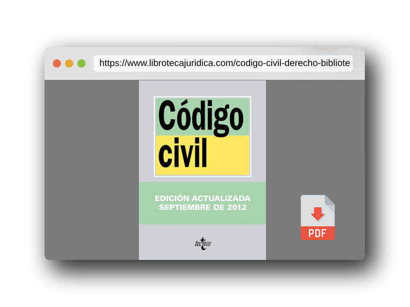 Vista previa del PDF del libro Código Civil (Derecho - Biblioteca de Textos Legales)