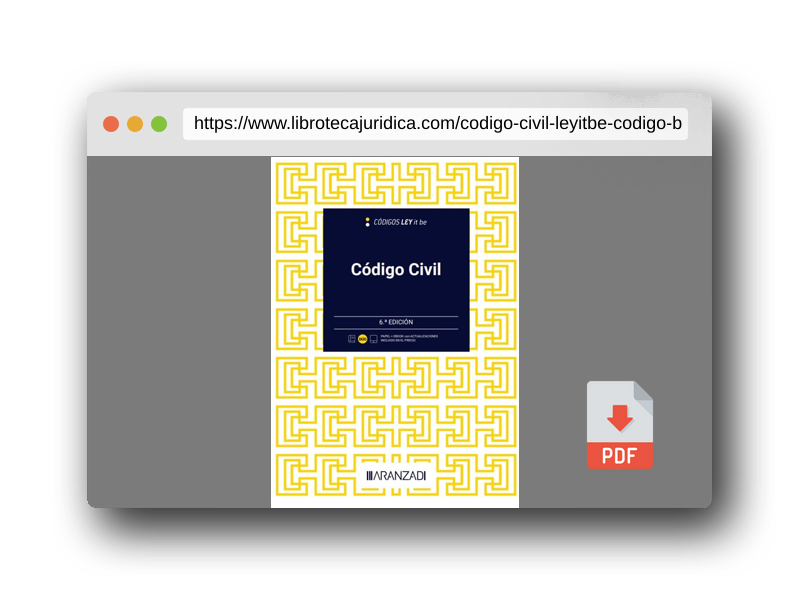 Vista previa del PDF del libro Código Civil (LeyItBe) (Código Básico)