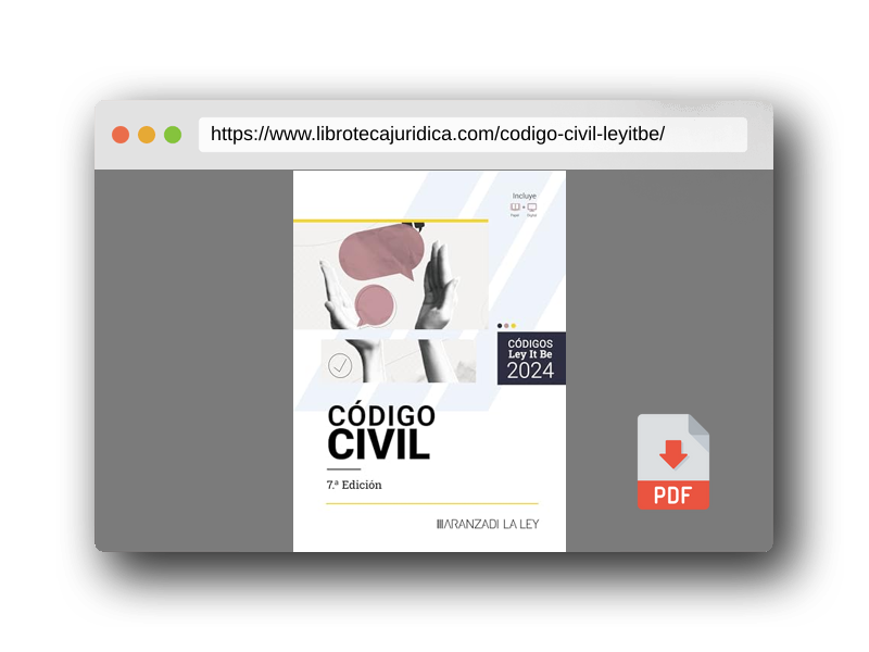 Vista previa del PDF del libro Código Civil (LeyItBe)