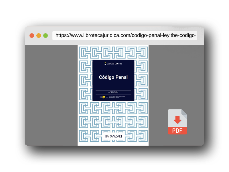 Vista previa del PDF del libro Código Penal (LeyItBe) (Código Básico)
