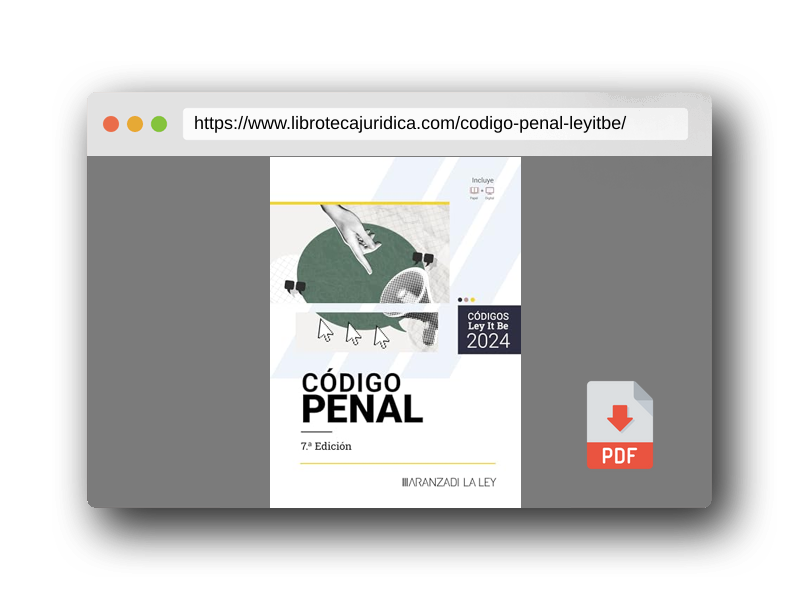 Vista previa del PDF del libro Código Penal (LeyItBe)
