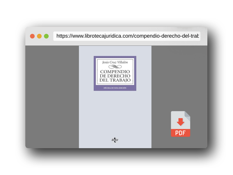 Vista previa del PDF del libro Compendio de Derecho del Trabajo (Derecho - Biblioteca Universitaria de Editorial Tecnos)
