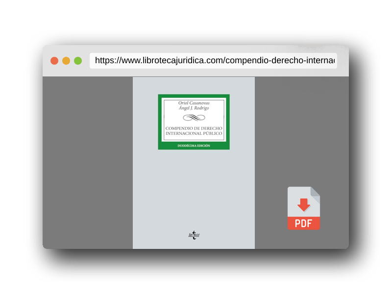Vista previa del PDF del libro Compendio de Derecho Internacional Público (Derecho - Biblioteca Universitaria de Editorial Tecnos)