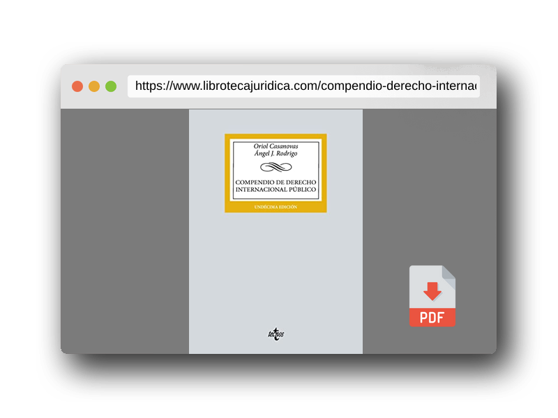 Vista previa del PDF del libro Compendio de Derecho Internacional Público (Derecho - Biblioteca Universitaria de Editorial Tecnos)