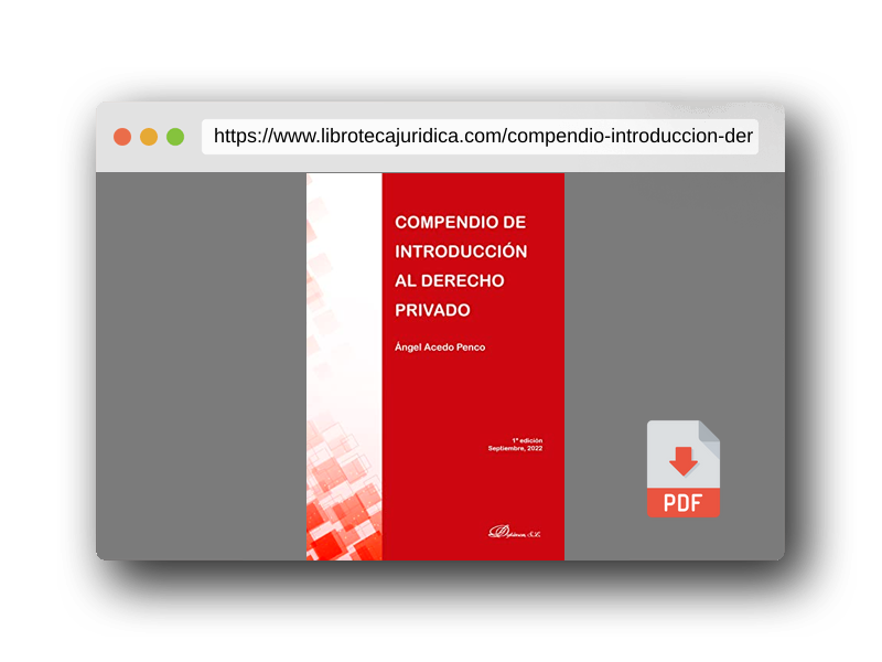 Vista previa del PDF del libro Compendio de introducción al derecho privado (SIN COLECCION)