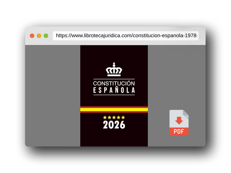 Vista previa del PDF del libro CONSTITUCIÓN ESPAÑOLA DE 1978: Edición completa y fácil de entender - Ideal para estudio, oposiciones y consulta rápida