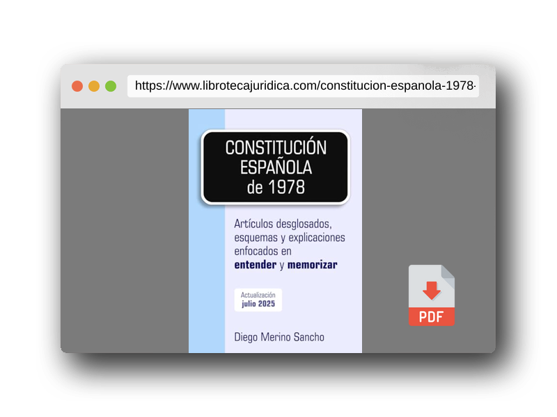 Vista previa del PDF del libro Constitución Española de 1978 (Esquemas para opositores)