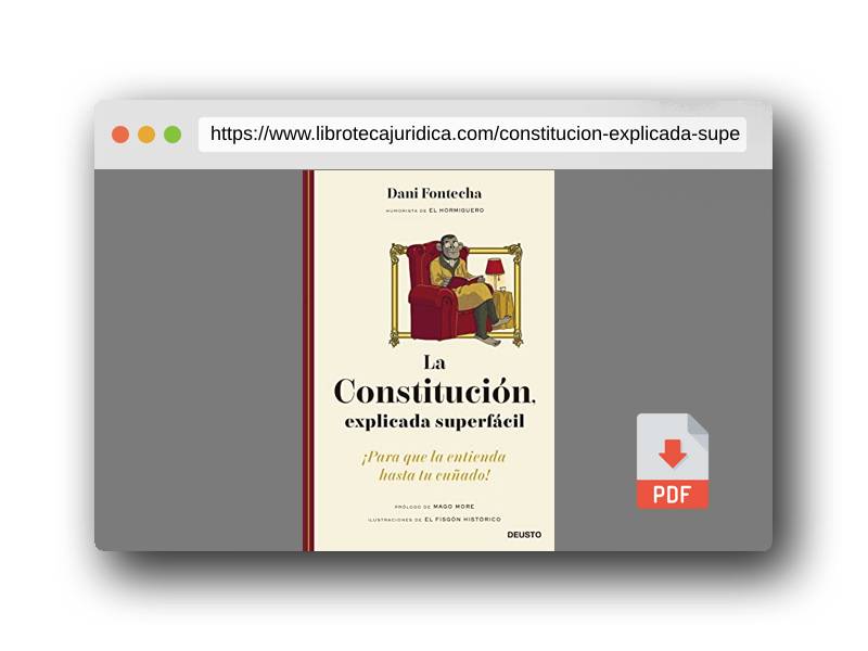 Vista previa del PDF del libro La Constitución, explicada superfácil: ¡Para que la entienda hasta tu cuñado! (Deusto)