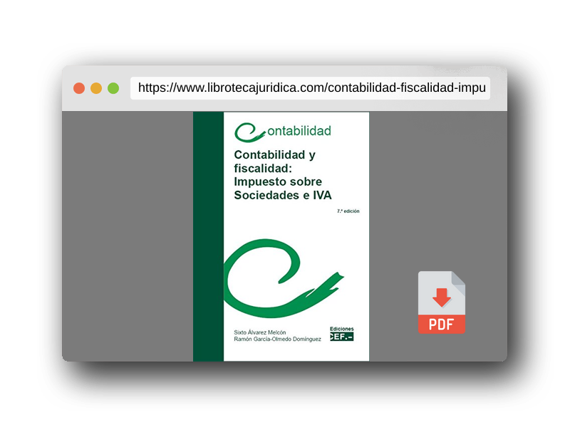 Vista previa del PDF del libro Contabilidad y fiscalidad: impuesto sobre sociedades e IVA