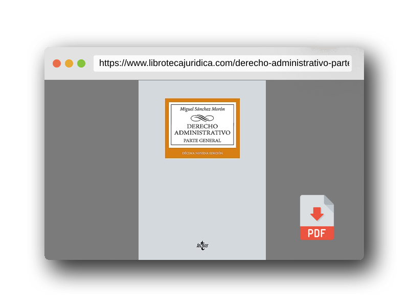 Vista previa del PDF del libro Derecho Administrativo: Parte general (Derecho - Biblioteca Universitaria de Editorial Tecnos)