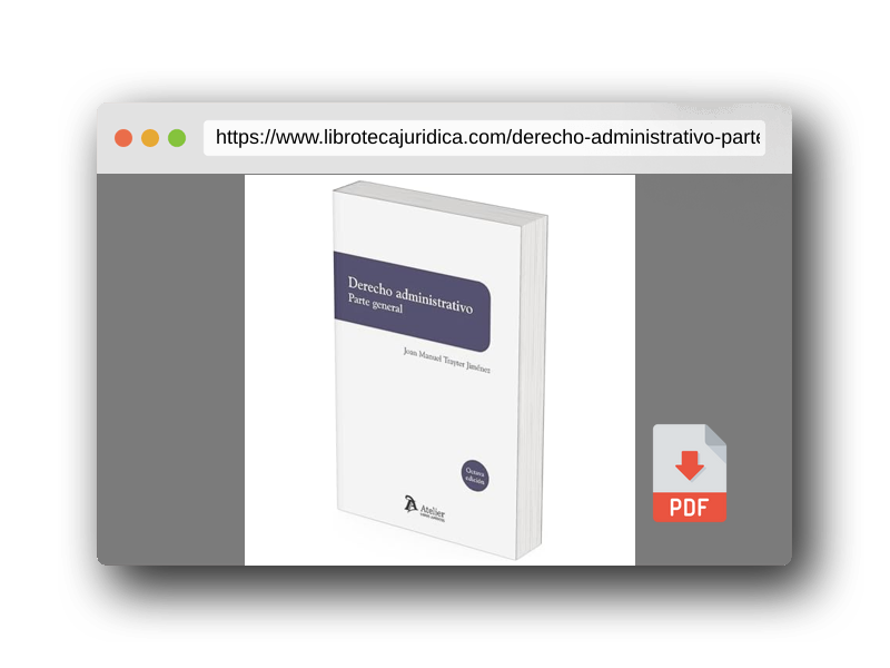 Vista previa del PDF del libro DERECHO ADMINISTRATIVO PARTE GENERAL 8 EDICION