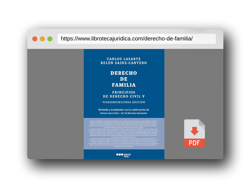 Vista previa del PDF del libro DERECHO DE FAMILIA