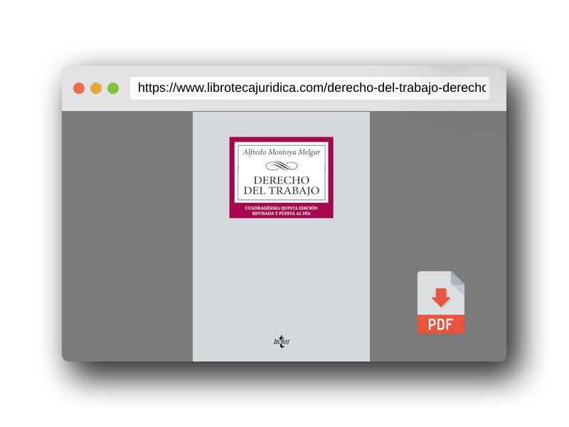 Vista previa del PDF del libro Derecho del Trabajo (Derecho - Biblioteca Universitaria de Editorial Tecnos)