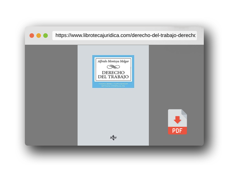 Vista previa del PDF del libro Derecho del Trabajo (Derecho - Biblioteca Universitaria de Editorial Tecnos)