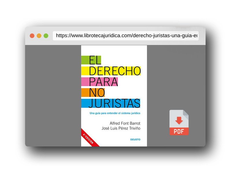 Vista previa del PDF del libro El derecho para no juristas: Una guía para entender el sistema jurídico (Deusto)