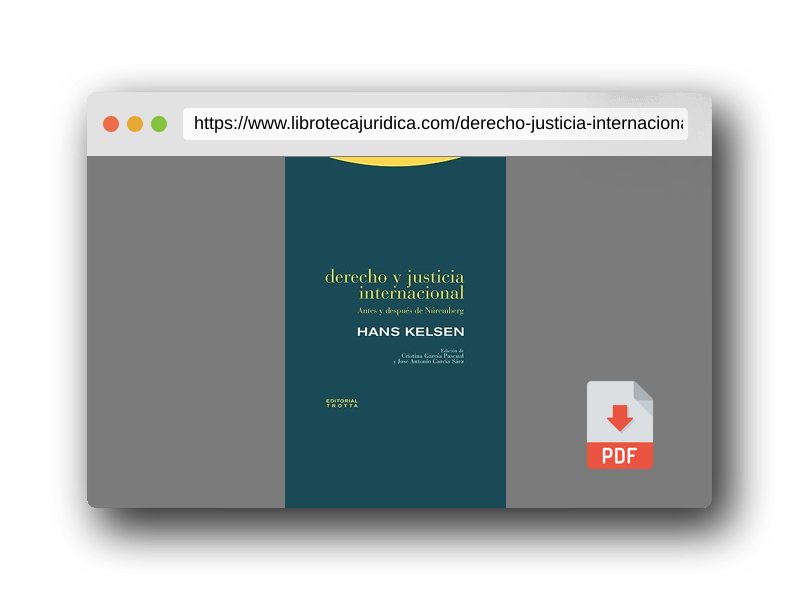 Vista previa del PDF del libro Derecho y justicia internacional: Antes y después de Núremberg (ESTRUCTURAS Y PROCESOS - DERECHO)