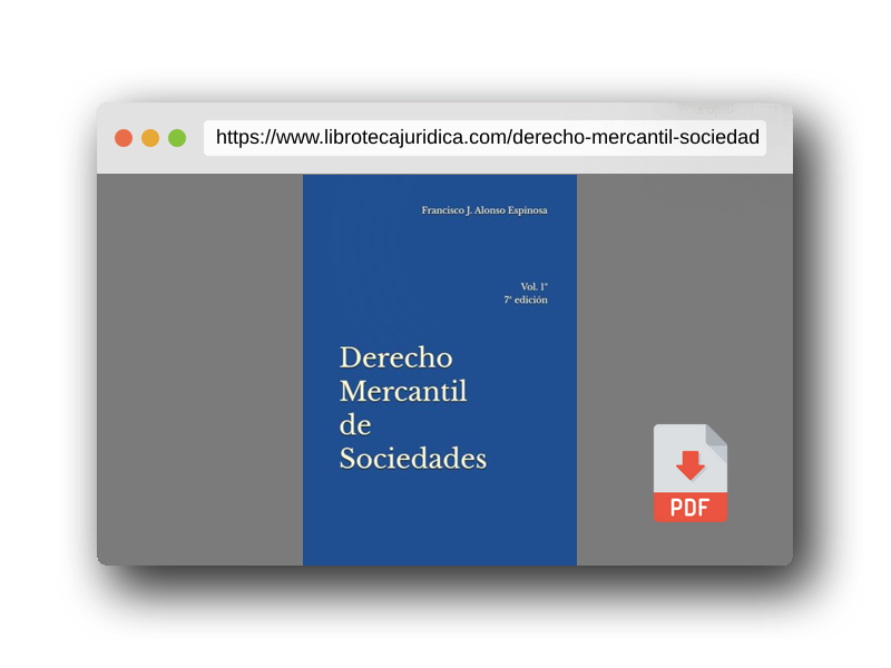Vista previa del PDF del libro Derecho Mercantil de Sociedades: Vol. 1º 7ª edición