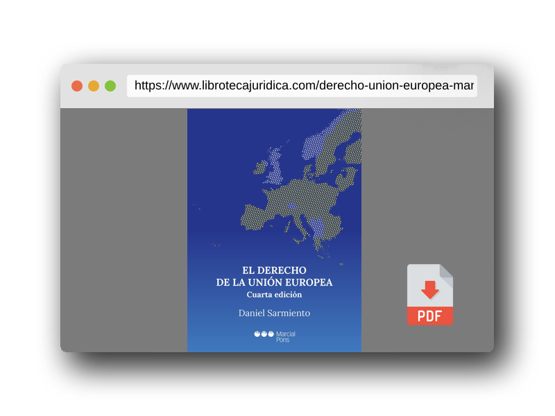 Vista previa del PDF del libro El Derecho de la Unión Europea (Manuales universitarios)