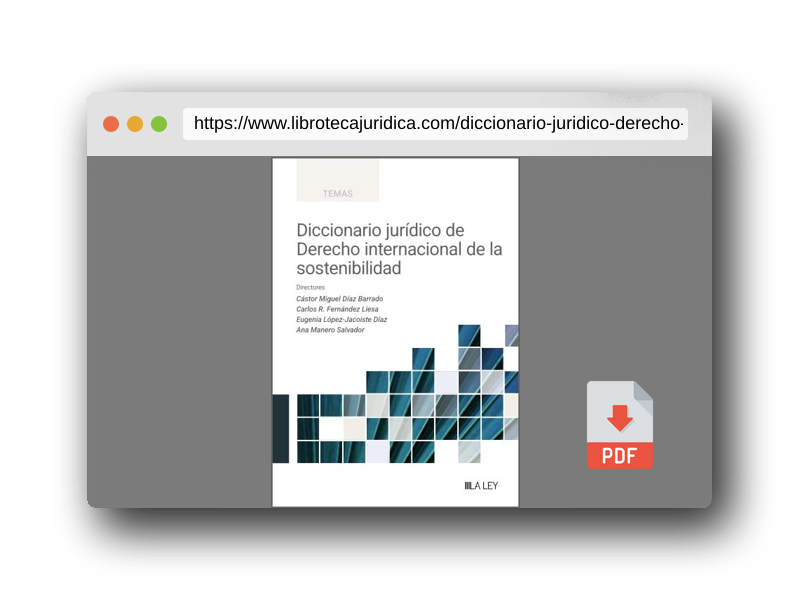 Vista previa del PDF del libro Diccionario jurídico de Derecho internacional de la sostenibilidad
