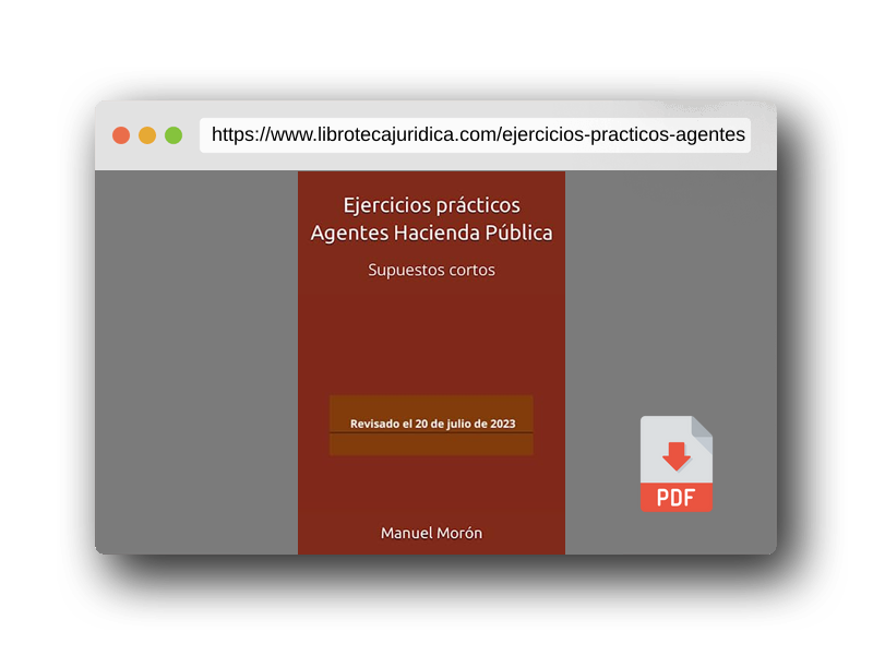 Vista previa del PDF del libro Ejercicios prácticos Agentes Hacienda Pública
