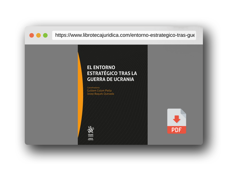 Vista previa del PDF del libro El entorno estratégico tras la guerra de Ucrania (Ciencia Politica)