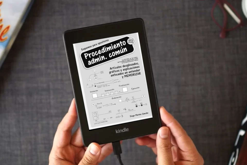 Lea en línea Esquemas para Opositores. Procedimiento Administrativo Común: Artículos desglosados, gráficos y explicaciones enfocados en entender y MEMORIZAR como un eBook Kindle