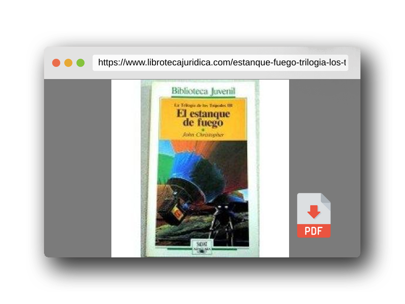 Vista previa del PDF del libro Estanque de fuego, el. trilogia de los tripodes III (Alfaguara Juvenil)