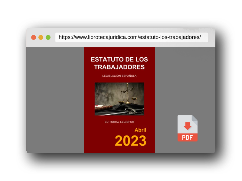 Vista previa del PDF del libro Estatuto de los Trabajadores