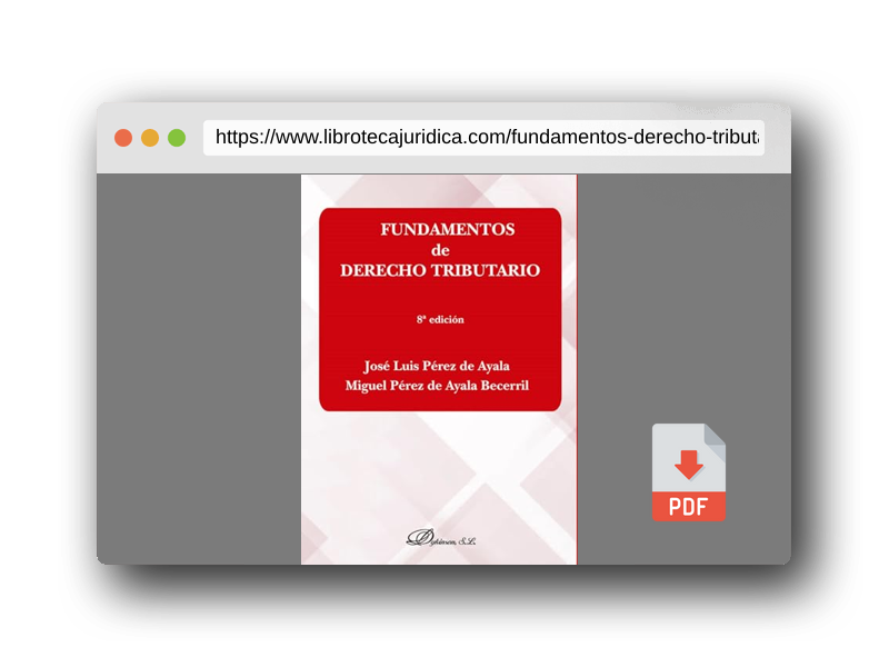 Vista previa del PDF del libro Fundamentos de Derecho Tributario (SIN COLECCION)