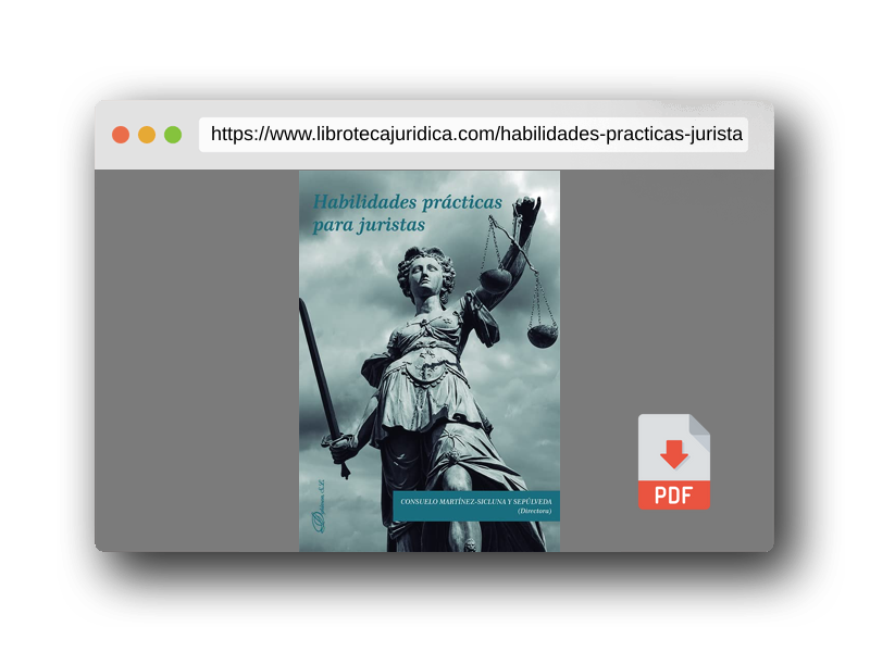 Vista previa del PDF del libro Habilidades prácticas para juristas (SIN COLECCION)