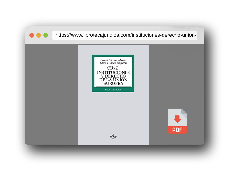 Vista previa del PDF del libro Instituciones y Derecho de la Unión Europea (Derecho - Biblioteca Universitaria de Editorial Tecnos)