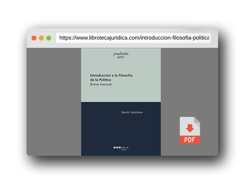 Vista previa del PDF del libro Introducción a la filosofía de la política: Breve manual (Prudentia iuris)