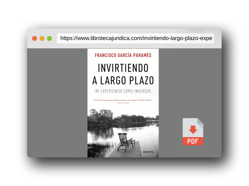 Vista previa del PDF del libro Invirtiendo a largo plazo: Mi experiencia como inversor (Deusto)