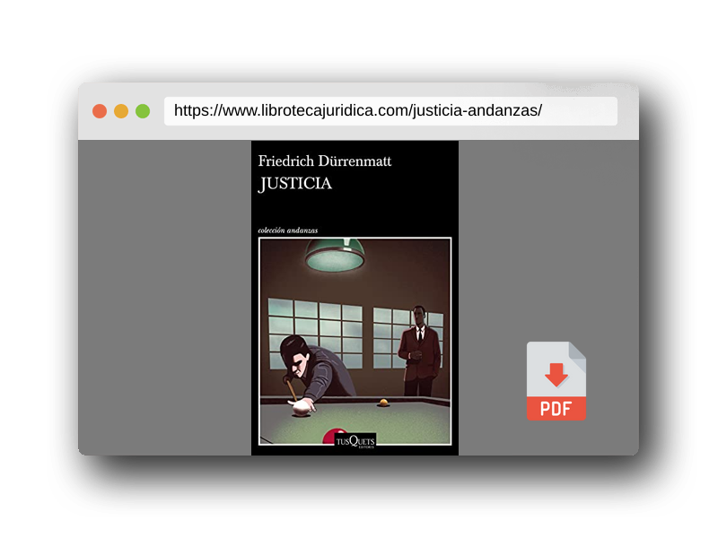 Vista previa del PDF del libro Justicia (Andanzas)