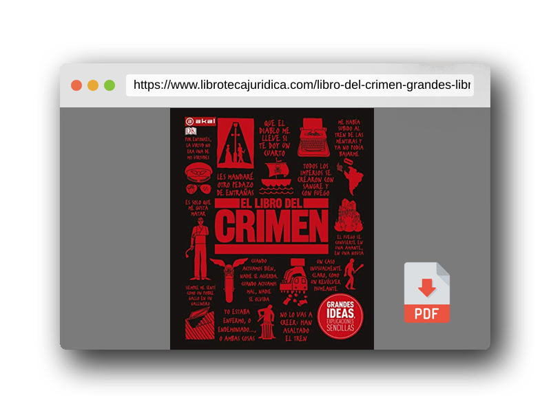 Vista previa del PDF del libro El libro del Crimen: 17 (Grandes Libros)