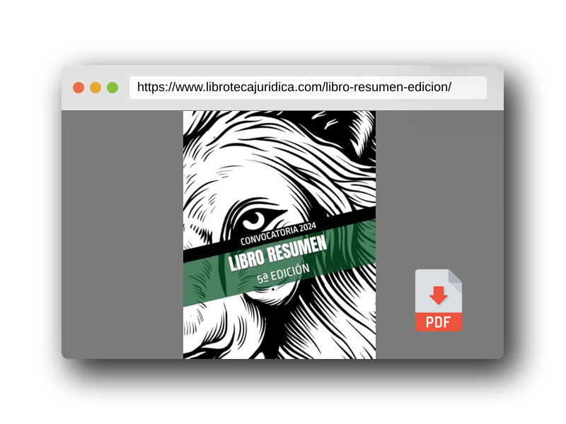 Vista previa del PDF del libro LIBRO RESUMEN: 5ª EDICIÓN