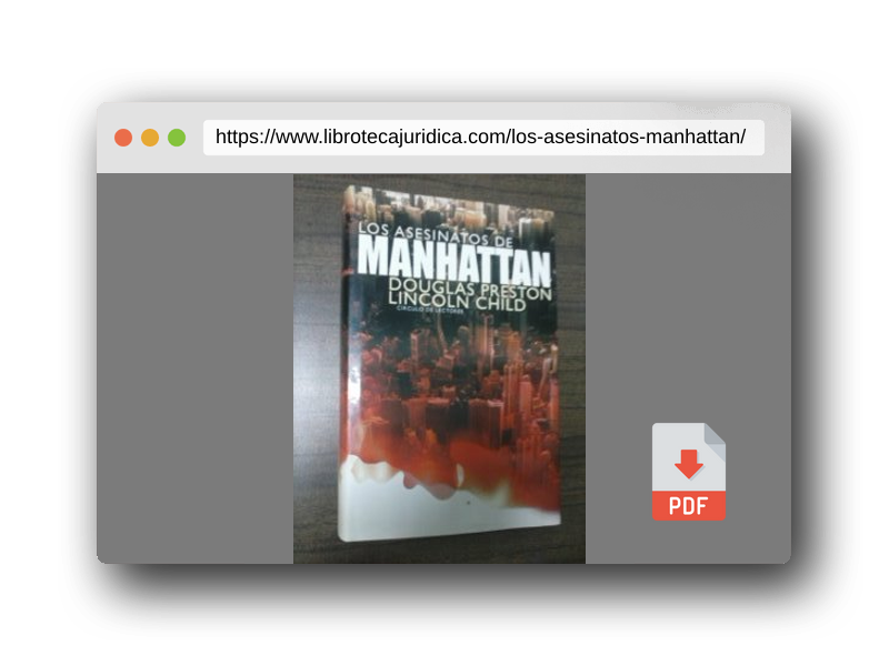 Vista previa del PDF del libro Los asesinatos de Manhattan