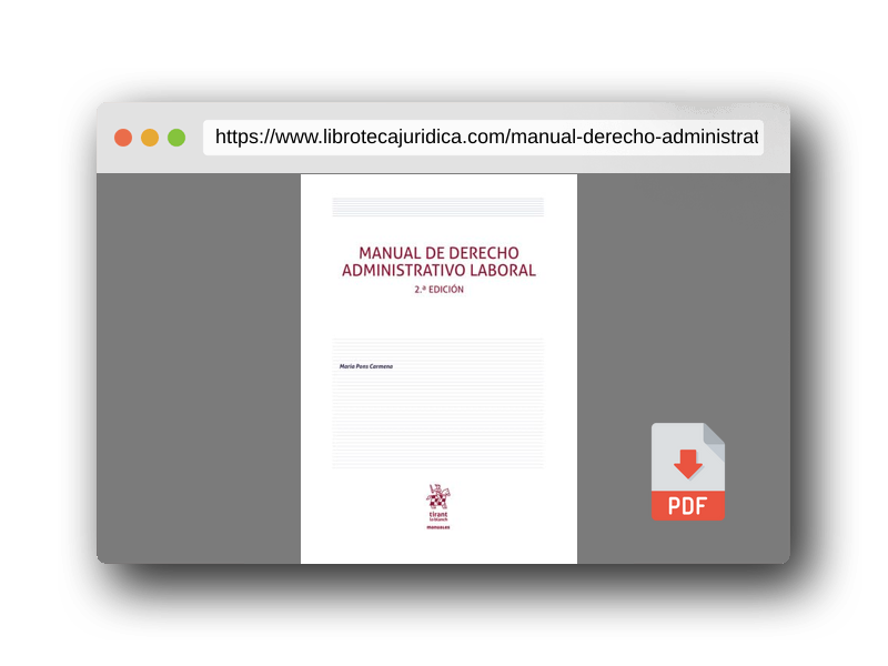 Vista previa del PDF del libro Manual de Derecho Administrativo Laboral 2ª Edición (Manuales de Derecho Administrativo, Financiero e Internacional Público)