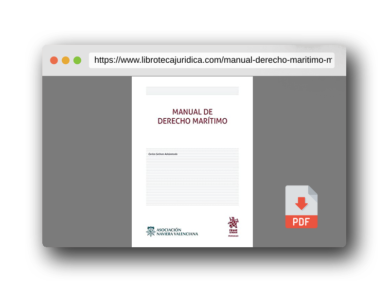 Vista previa del PDF del libro Manual de Derecho Marítimo (Manuales de Derecho Administrativo, Financiero e Internacional Público)